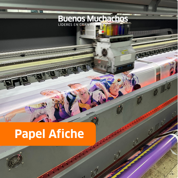 papel afiche via publica