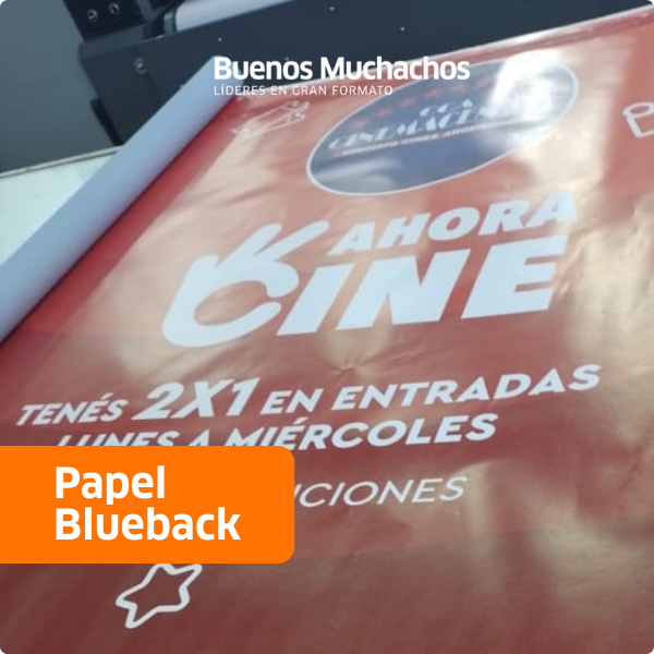 papel blueback via publica